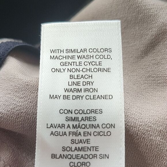 Chico's Tan Khaki Pull On Waist Tapered Leg Chino Pants, 10 - Picture 8 of 9